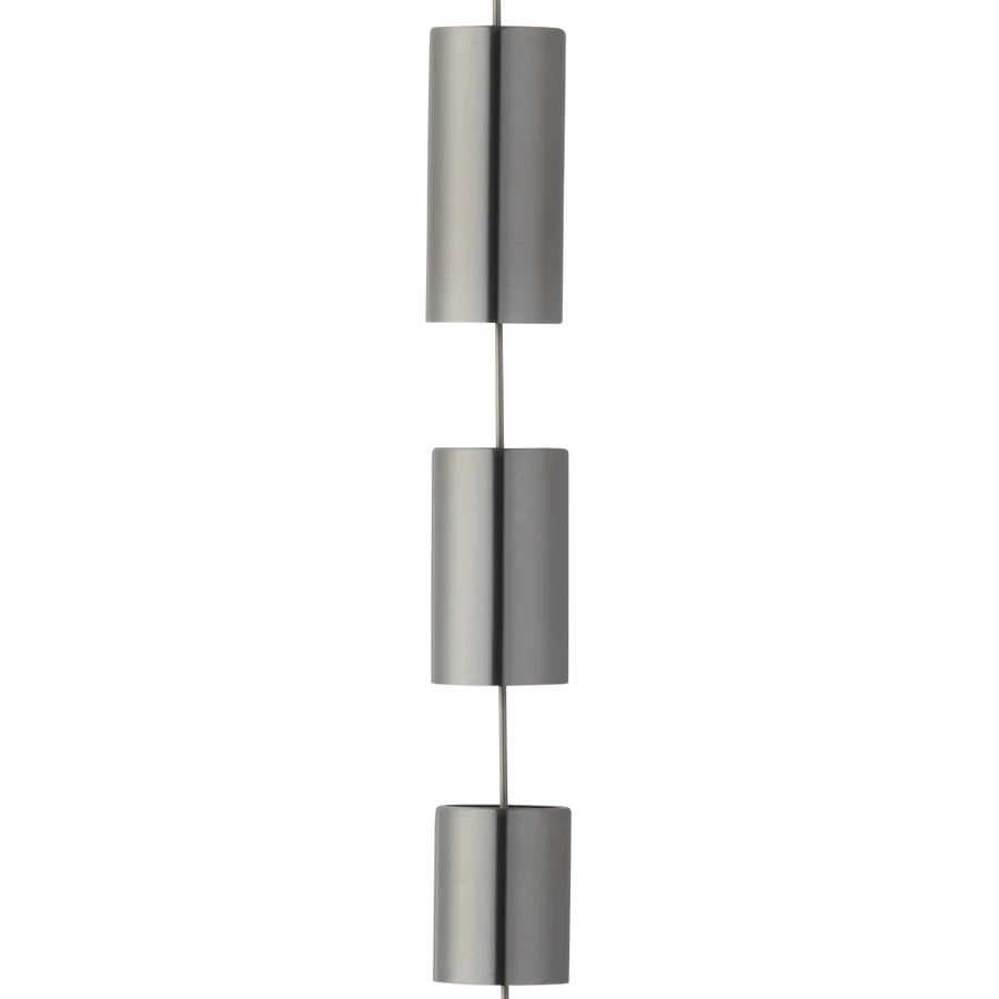 Toh Stainless Steel Rain Chain - Tube - Silver